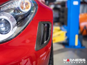 Alfa Romeo 4C Front Bumper Air Vent Trim Kit - Carbon Fiber - Launch Edition